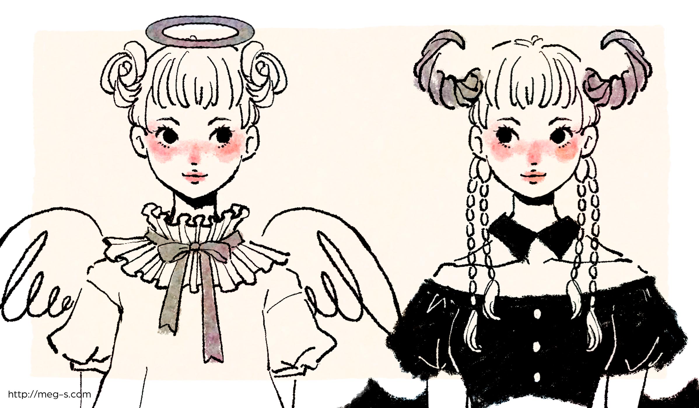 ポートフォリオサイトのイラストを整理＆追加しました+近況