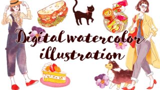 digital watercolor illustration