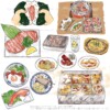 SKI CLASSIC 2025 食べ物のイラスト