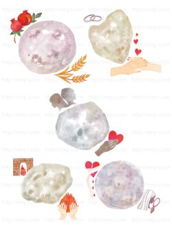 「私」の新しい魅力を見つける星占いの手引書-小惑星のイラスト